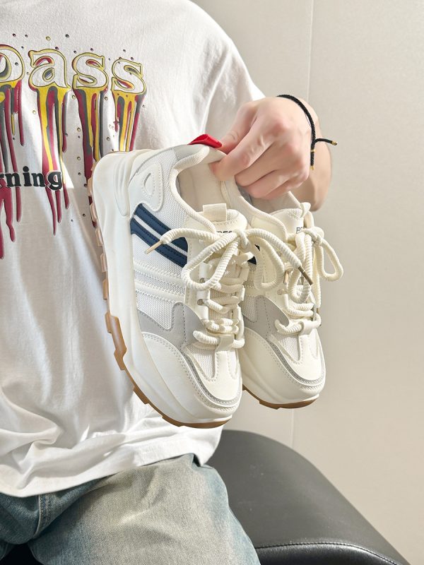 Breathable Summer Mesh Dad Shoes for Women - Soft-Soled Casual Sports Sneakers, Versatile Little White Shoes