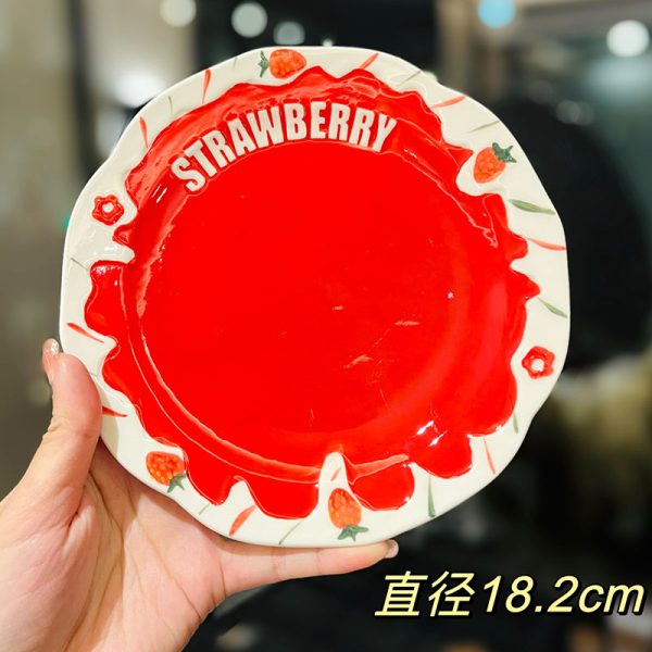 Charming 5-Inch Ceramic Rice Bowl for Girls, High-Quality Ice Cream Dessert Bowl, Sweet Soup Bowl for Everyday Use