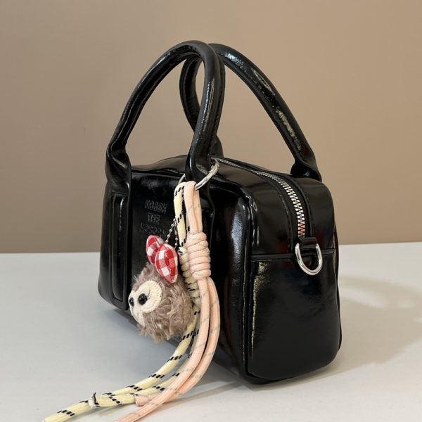 Chic Letter Design Handbag for Women, Trendy Tote Bag, 2025 Fashionable Shoulder Crossbody Bag, High-End Pillow Style