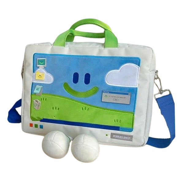 Cute Everyday Outfits, Outfit Inspo Casual 2.0 Windows XP Embroidery Handbag