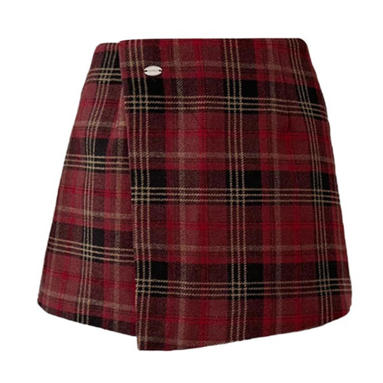 Cute Everyday Outfits, Outfit Inspo Casual About A Girl Grunge Plaid Wrap Skirt