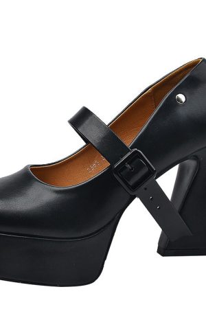 Cute Everyday Outfits, Outfit Inspo Casual Campus Queen Platform Mary Janes