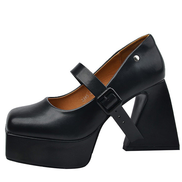 Cute Everyday Outfits, Outfit Inspo Casual Campus Queen Platform Mary Janes