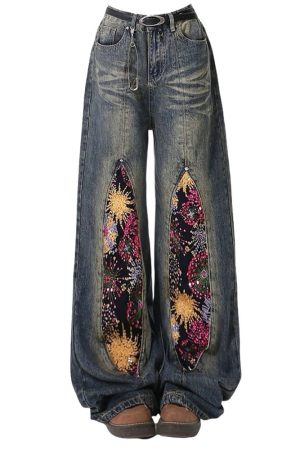 Cute Everyday Outfits, Outfit Inspo Casual Celestial Magic Wide Leg Jeans