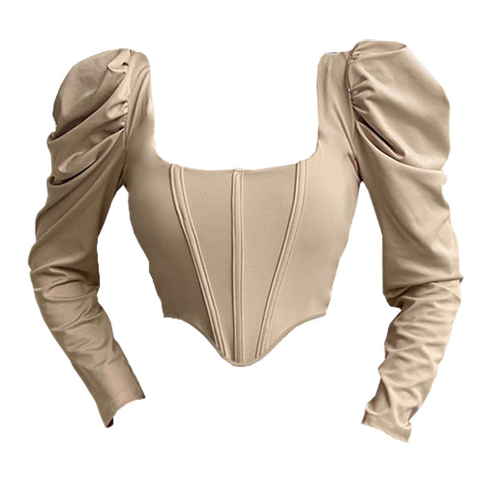 Cute Everyday Outfits, Outfit Inspo Casual Coffee Cream Corset Top