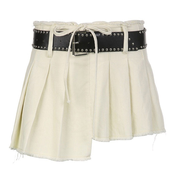 Cute Everyday Outfits, Outfit Inspo Casual Distressed Mini Skirt