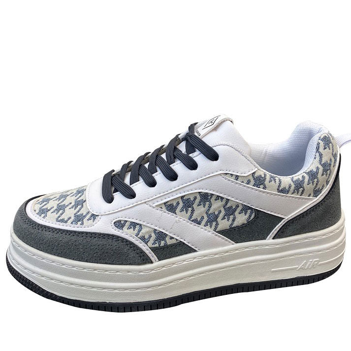 Cute Everyday Outfits, Outfit Inspo Casual Dogtooth Check Aesthetic Sneakers