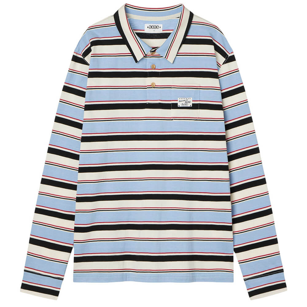 Cute Everyday Outfits, Outfit Inspo Casual Dorm Room Diaries Stripe Rugby Polo