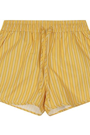 Cute Everyday Outfits, Outfit Inspo Casual Elastic Waist Pinstriped Shorts