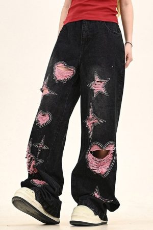 Cute Everyday Outfits, Outfit Inspo Casual Emo Phase Wide-Leg Jeans