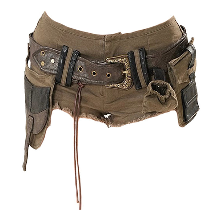 Cute Everyday Outfits, Outfit Inspo Casual Fairy Crunge Cargo Micro Shorts