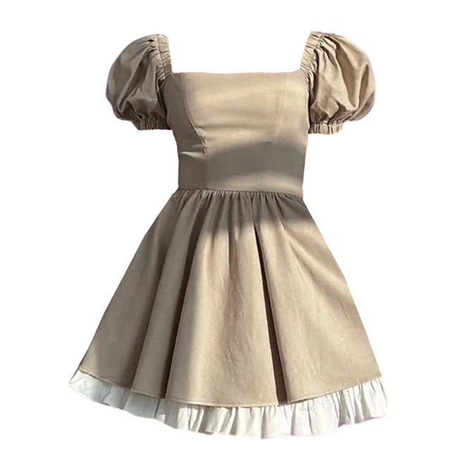 Cute Everyday Outfits, Outfit Inspo Casual Fairycore Aesthetic Green Mini Dress