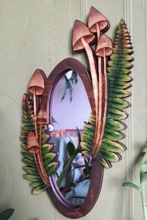 Cute Everyday Outfits, Outfit Inspo Casual Forest Mushroom Wooden Mirror