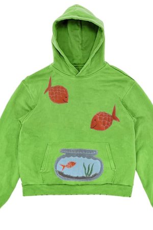 Cute Everyday Outfits, Outfit Inspo Casual Goldfish and Bowl Hoodie