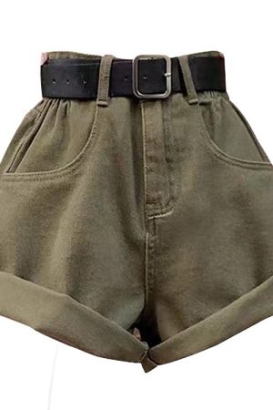 Cute Everyday Outfits, Outfit Inspo Casual High-Waisted Khaki Shorts