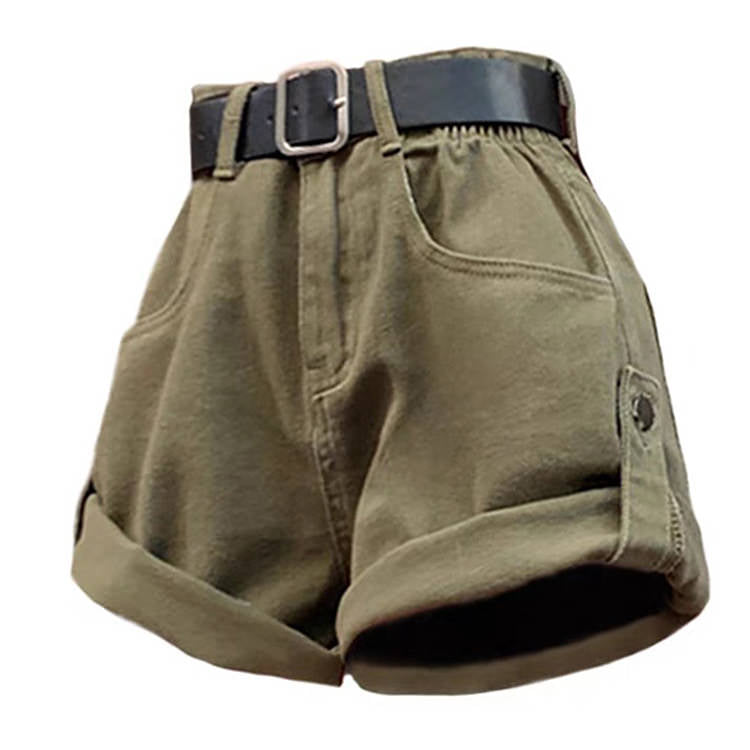 Cute Everyday Outfits, Outfit Inspo Casual High-Waisted Khaki Shorts