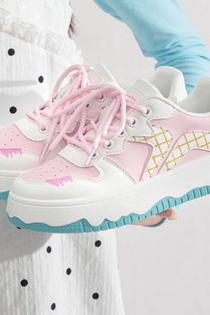 Cute Everyday Outfits, Outfit Inspo Casual Ice Cream Cone Sneakers