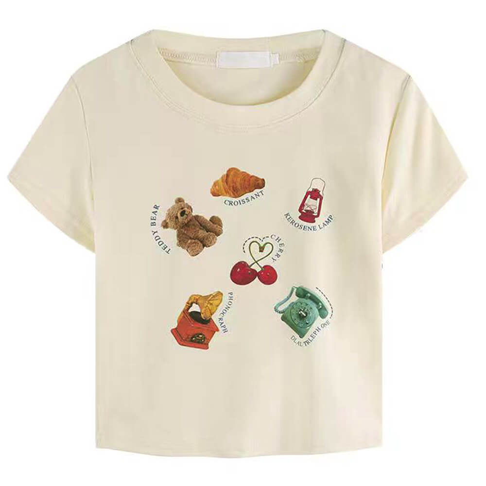 Cute Everyday Outfits, Outfit Inspo Casual Kawaii Aesthetic Baby Tee