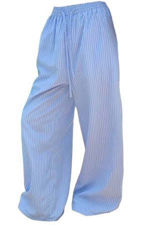 Cute Everyday Outfits, Outfit Inspo Casual Lazy Stripe Pants