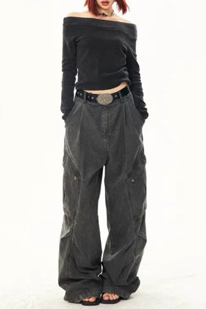 Cute Everyday Outfits, Outfit Inspo Casual Like A Boy Skater Cargo Jeans