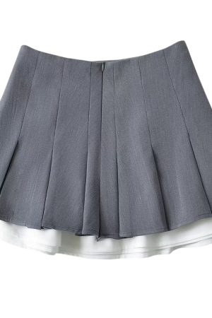 Cute Everyday Outfits, Outfit Inspo Casual Preppy Ruffle Mini Pleated Skirt