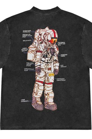 Cute Everyday Outfits, Outfit Inspo Casual Space Mission Oversized T-Shirt