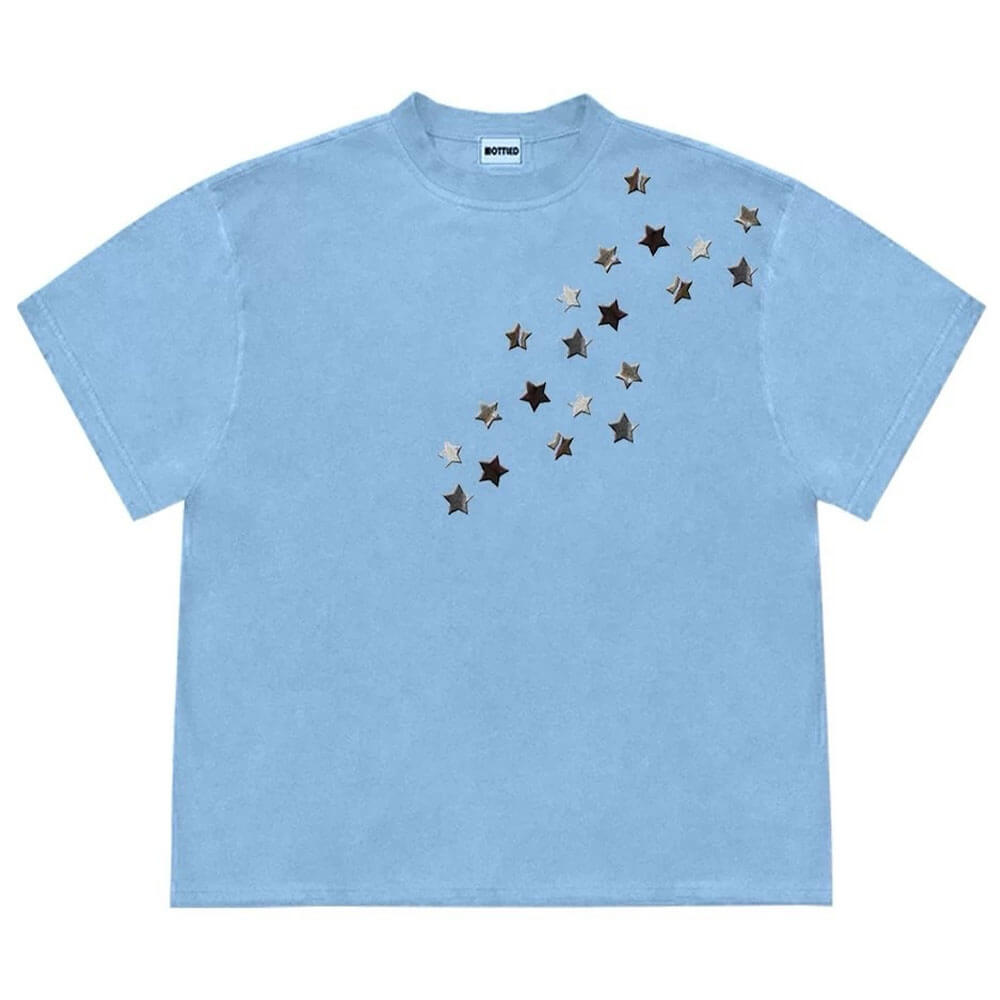 Cute Everyday Outfits, Outfit Inspo Casual Star Print Oversized T-Shirt