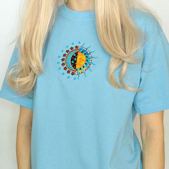 Cute Everyday Outfits, Outfit Inspo Casual Sun & Moon T-Shirt