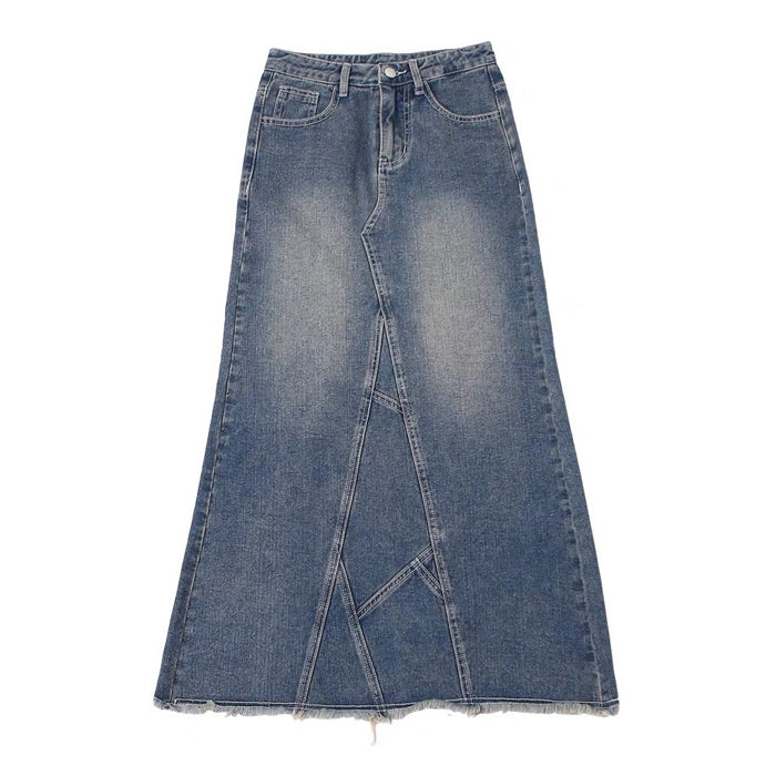 Cute Everyday Outfits, Outfit Inspo Casual Teen Craft Denim Long Skirt
