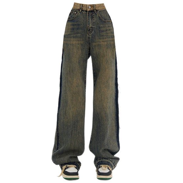 Cute Everyday Outfits, Outfit Inspo Casual Washed Brown Jeans with Contrast Pocket
