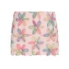 Dreamy Clouds Floral Bodycon Skirt - Ultra-Short, Low-Waist, Brushed Edge, Y2K Style Women's Half Skirt