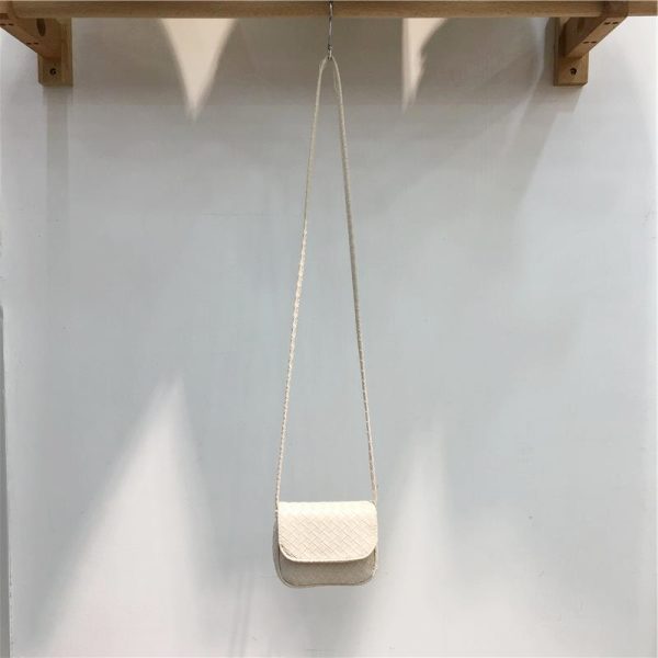 Exquisite Mini Woven Bag - Cute Fashionable Crossbody Coin Purse & Card Holder - Chic Square Design for Niche Style Lovers