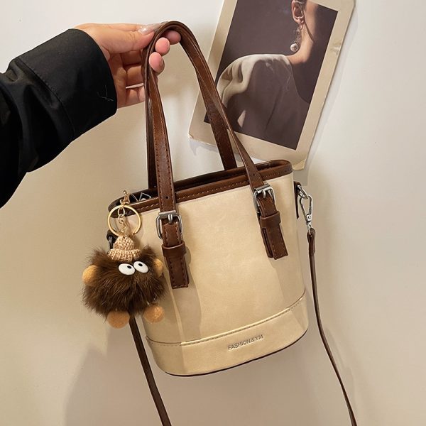 Fashionable Women's Bucket Bag - Versatile Small Handbag, Stylish Crossbody Shoulder Bag for 2025 Casual Looks