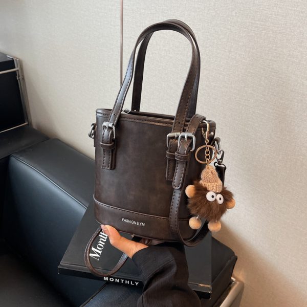 Fashionable Women's Bucket Bag - Versatile Small Handbag, Stylish Crossbody Shoulder Bag for 2025 Casual Looks