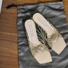French Square-Toe Sheepskin Cross Strap High-Heeled Sandals for Women - Elegant Open-Toe Roman Style for Outdoor Wear