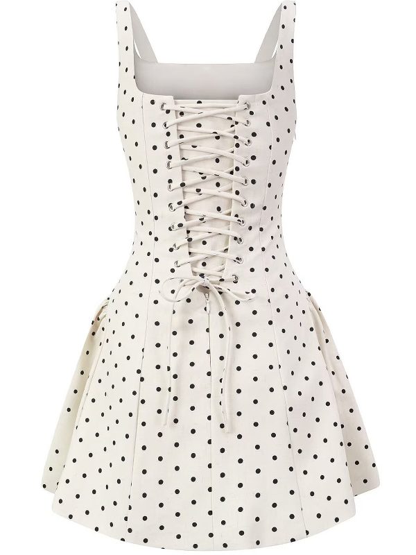 French-Style Vacation Short Dress for Women - 2025 Summer Camisole Dress Inspired by Yu Shuxin, Trendy and Chic