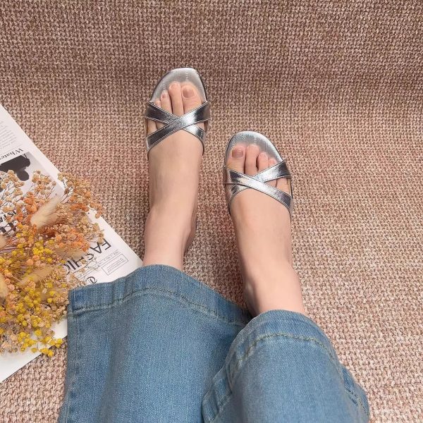 Gold Open-Toe Stiletto Sandals for Women - Summer Italian Style Corso Venezia Shoes, Perfect for Skirts and Dresses