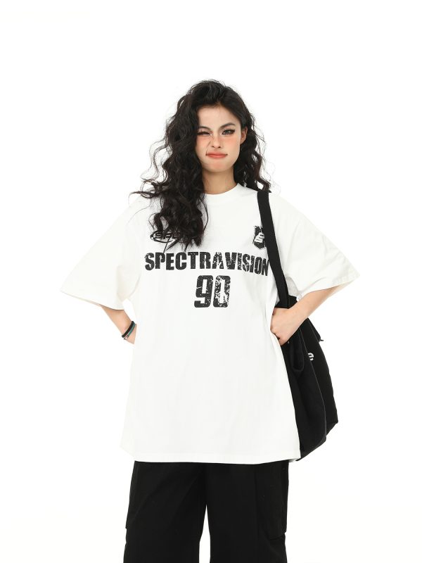 Heavyweight Washed Short-Sleeve T-Shirt for Men & Women - Trendy American Retro Summer Tee for Couples