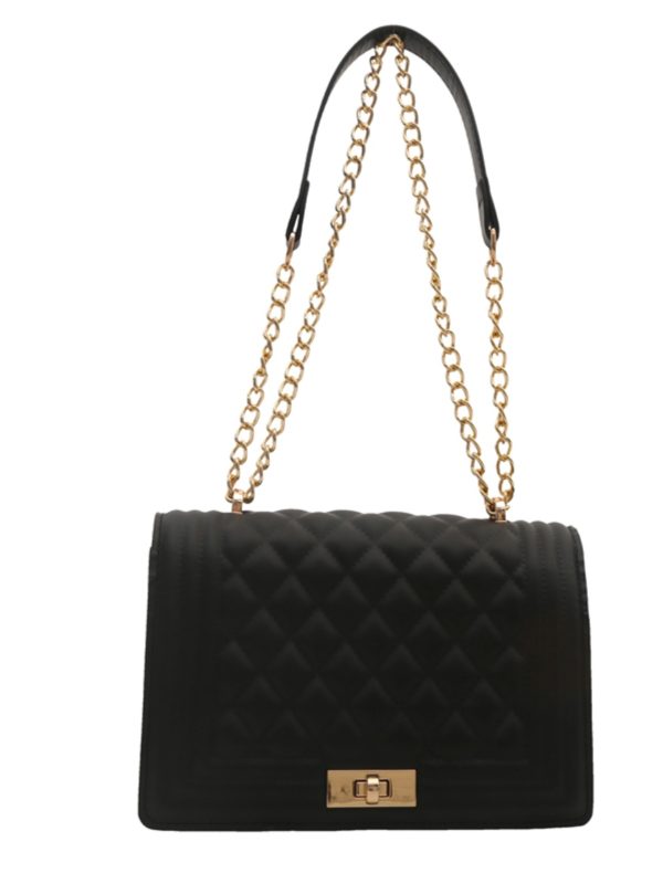 High-End Diamond-Pattern Crossbody Bag - 2025 Versatile Small Square Shoulder Bag for Casual Fashion