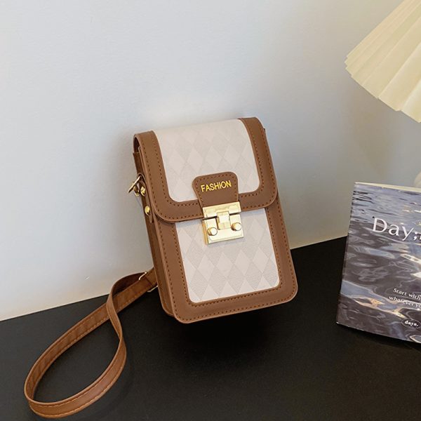 High-End Mini Crossbody Bag for Mobile Phones - Stylish Compact Summer 2025 Fashion for Women