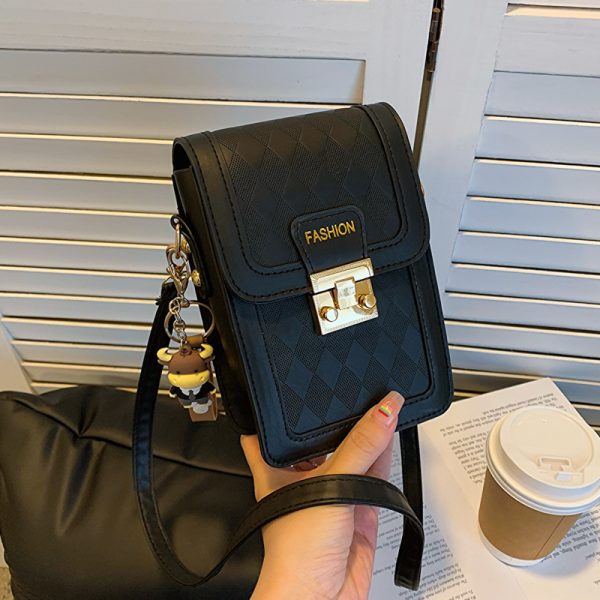 High-End Mini Crossbody Bag for Mobile Phones - Stylish Compact Summer 2025 Fashion for Women