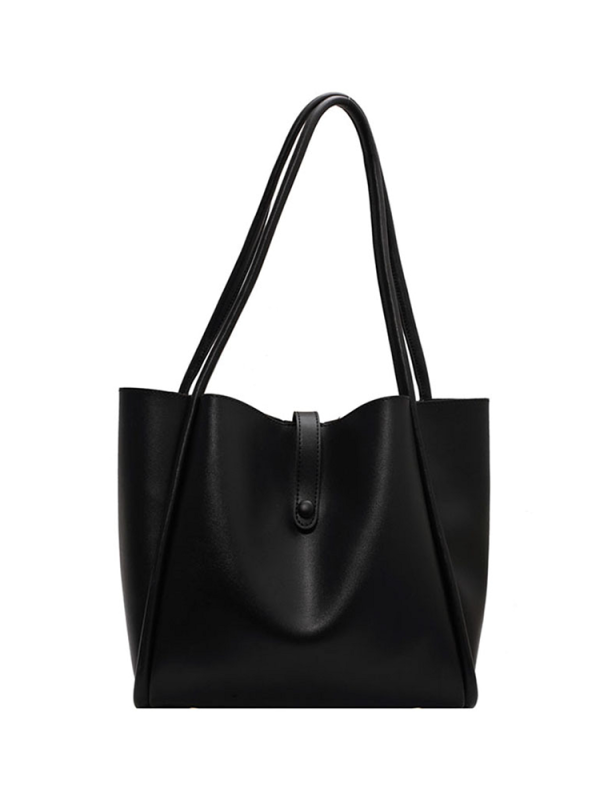 High-End Minimalist Tote Bag for Women - Large Capacity Commuter Handbag with Niche Design
