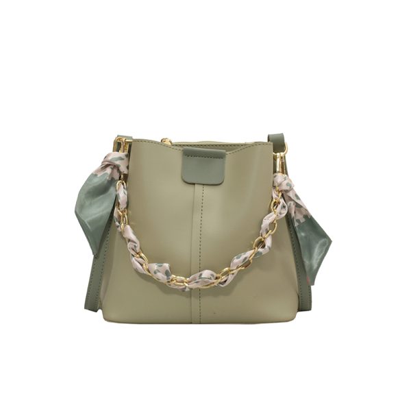 High-Quality Soft Leather Women's Shoulder Bag - Small Fragrant Wind Design, Chain Tote & Crossbody Style, Perfect for Everyday Use