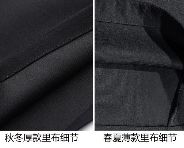High-Waisted Black Wide-Leg Trousers - Lightweight Versatile Casual Pants for Spring & Summer Fashion