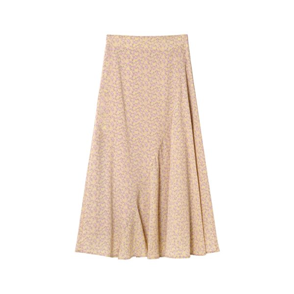 High-Waisted Irregularly Segmented Fishtail Skirt for Women - Summer Slim A-Line Bodycon Style