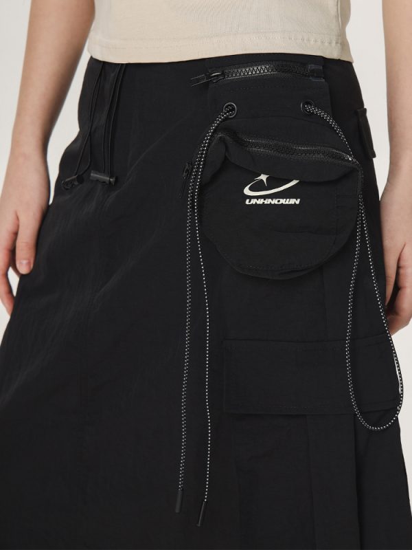 High-Waisted Vintage-Inspired Quick-Dry Work Skirt for Women - Casual Cool Slim Long Skirt, Perfect for American Style Outfits
