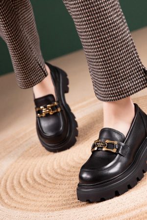 Italian Cowhide Soft-Soled Retro Leisure Shoes for Women - Comfortable Non-Tiring Design, Perfect for Everyday Style
