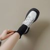 Italian-Style Soft-Soled Platform Shoes for Petites - Genuine Leather Thick-Soled Comfort Footwear