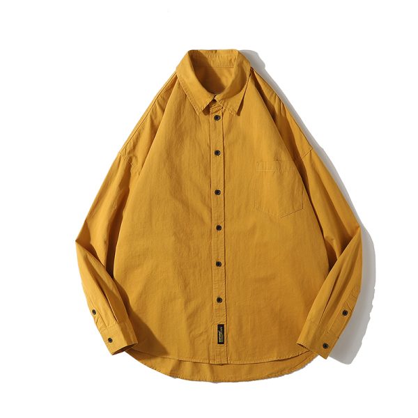 Japanese Retro Loose-Fitting Short-Sleeve Shirt for Men - Summer Trendy Fashion, Hong Kong Style, 90s Inspired Casual Wear