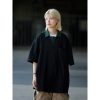 Japanese Retro Niche Design Lapel Polo Shirt for Men - Short Sleeve Commuting Style Summer T-Shirt